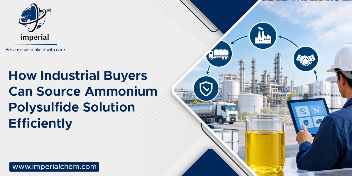 How Industrial Buyers Can Source Ammonium Polysulfide Solution Efficiently