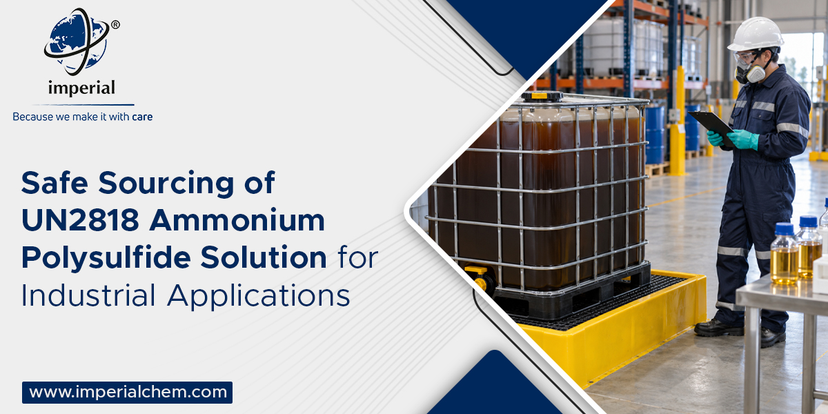 Safe Sourcing of UN2818 Ammonium Polysulfide