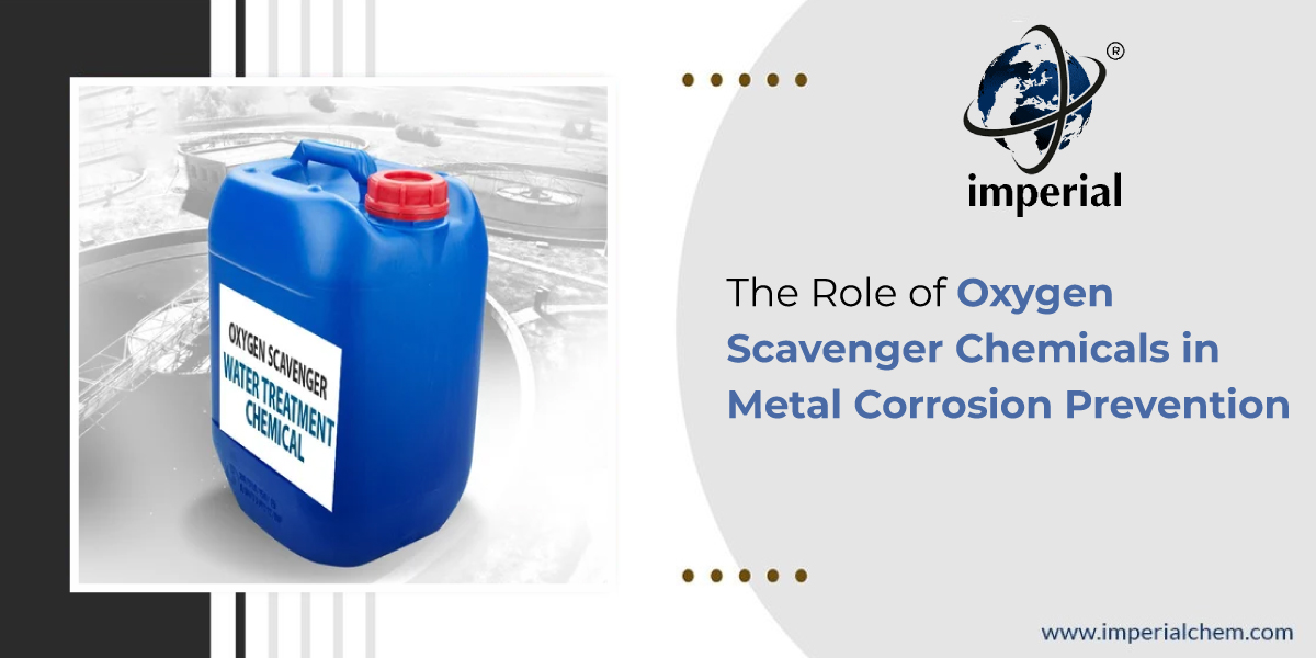 Oxygen scavenger chemical in metal corrosion prevention